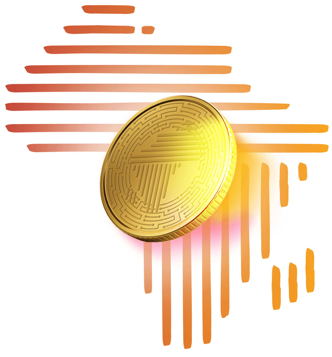 Illustration of Ubuntu token inside the Africarare digital land